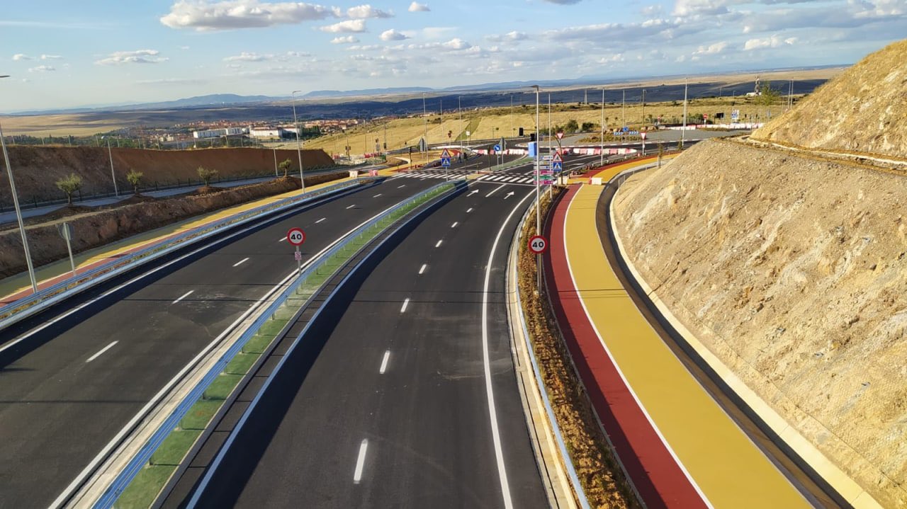 Imagen de la nueva Ronda Sureste de Cáceres