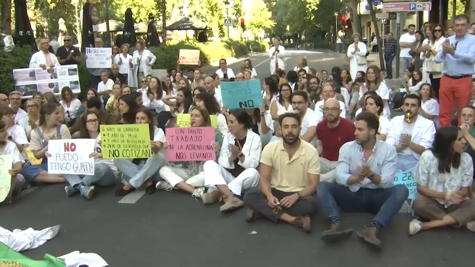 huelga médicos en cáceres