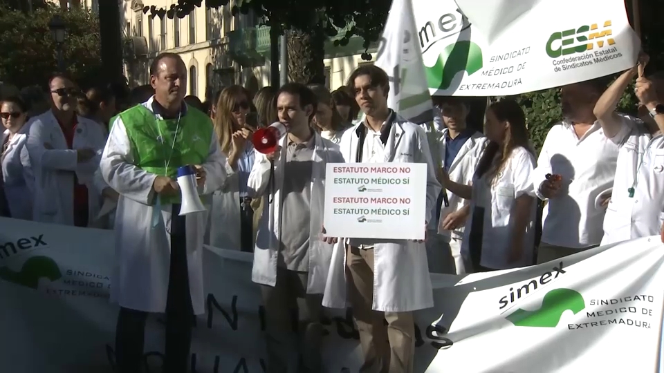 huelga médicos badajoz