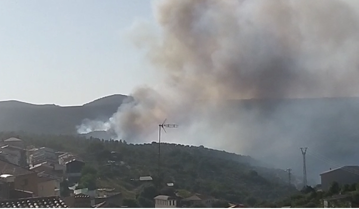 Incendio Castañar de Ibor