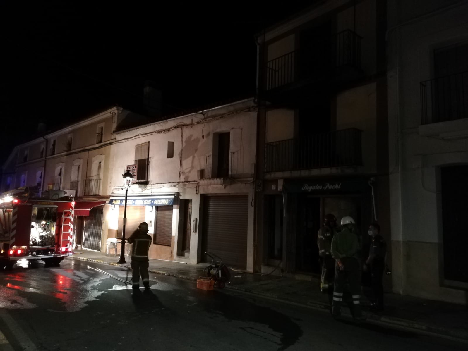 incendio vivienda en Guadalupe