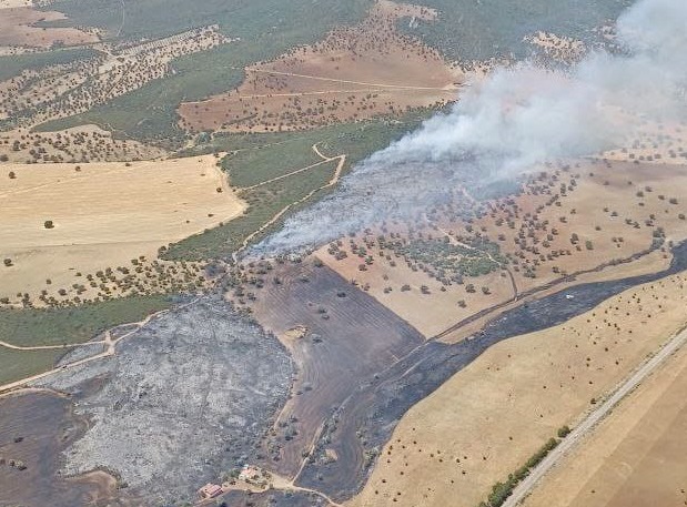 Incendio Peraleda del Zaucejo