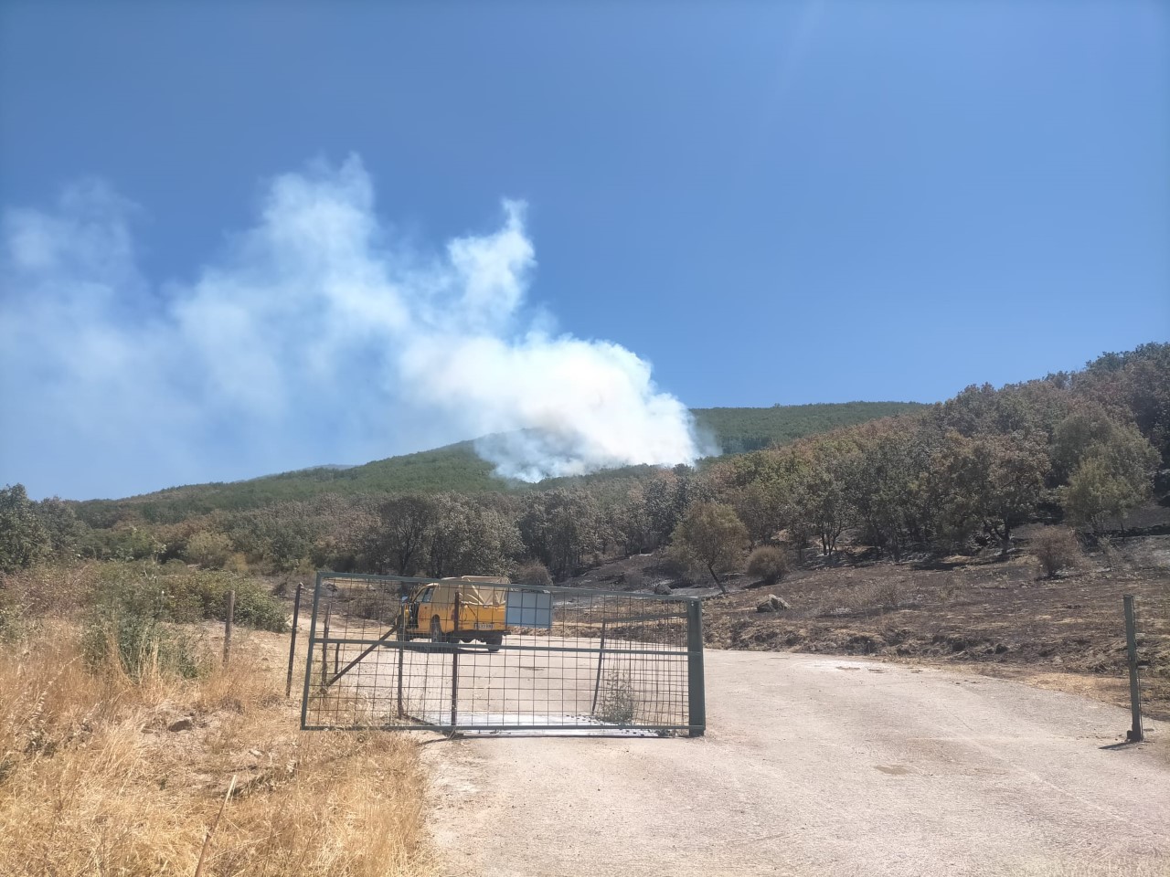 Incendio en Gargantilla