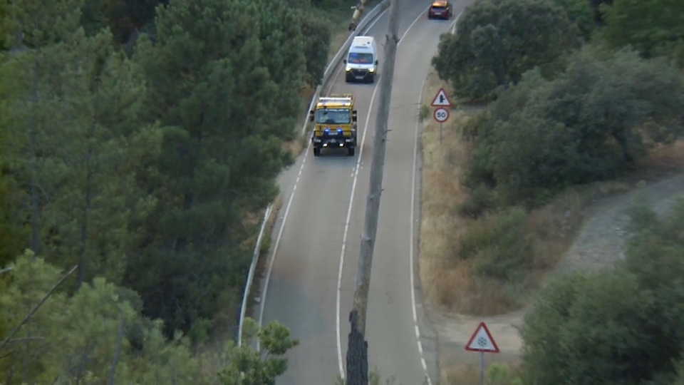 Extremadura solicita la activación de la UME por el incendio en Caminomorisco