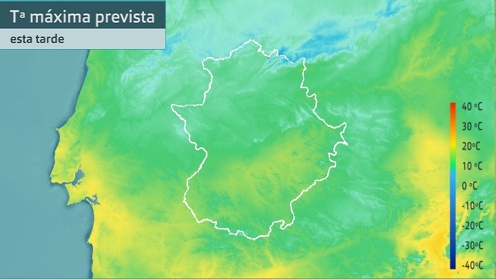 Temperatura máxima para este lunes 14 de marzo