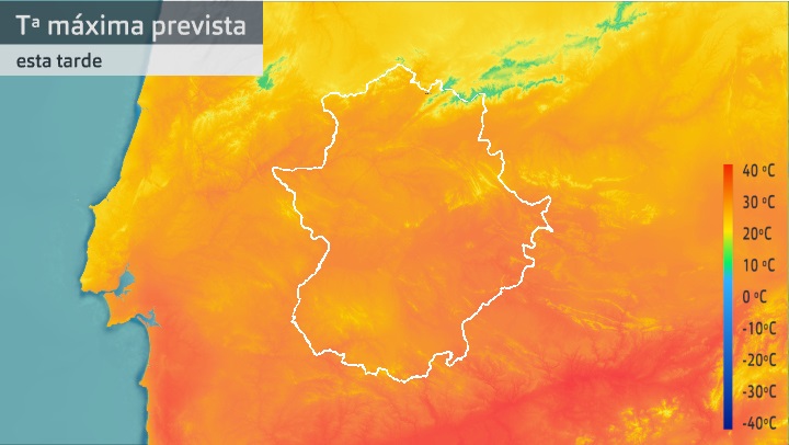 Temperatura máxima prevista para hoy miércoles 29 de septiembre