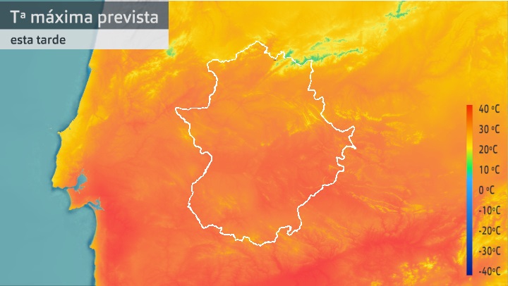 Temperatura máxima prevista para hoy jueves 30 de septiembre