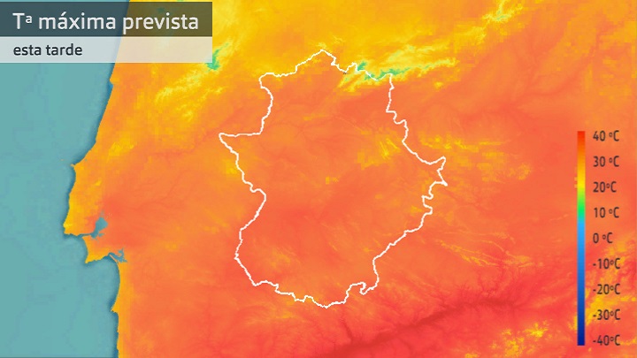 Temperatura máxima prevista para hoy martes 6 de septiembre