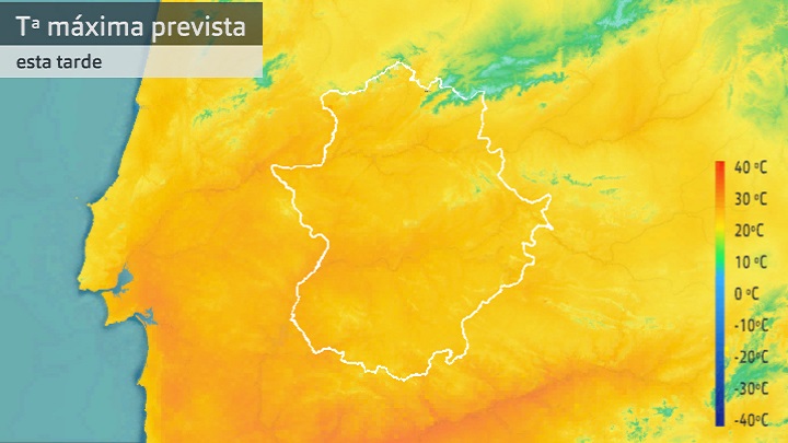 Temperatura máxima prevista para hoy viernes 30 de septiembre