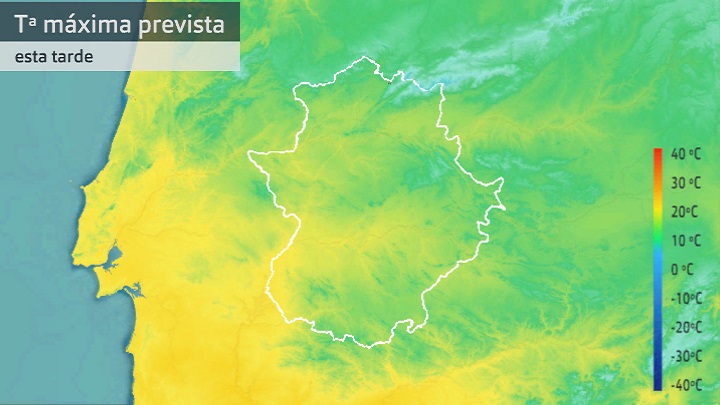Temperatura máxima prevista para hoy miércoles 16 de noviembre