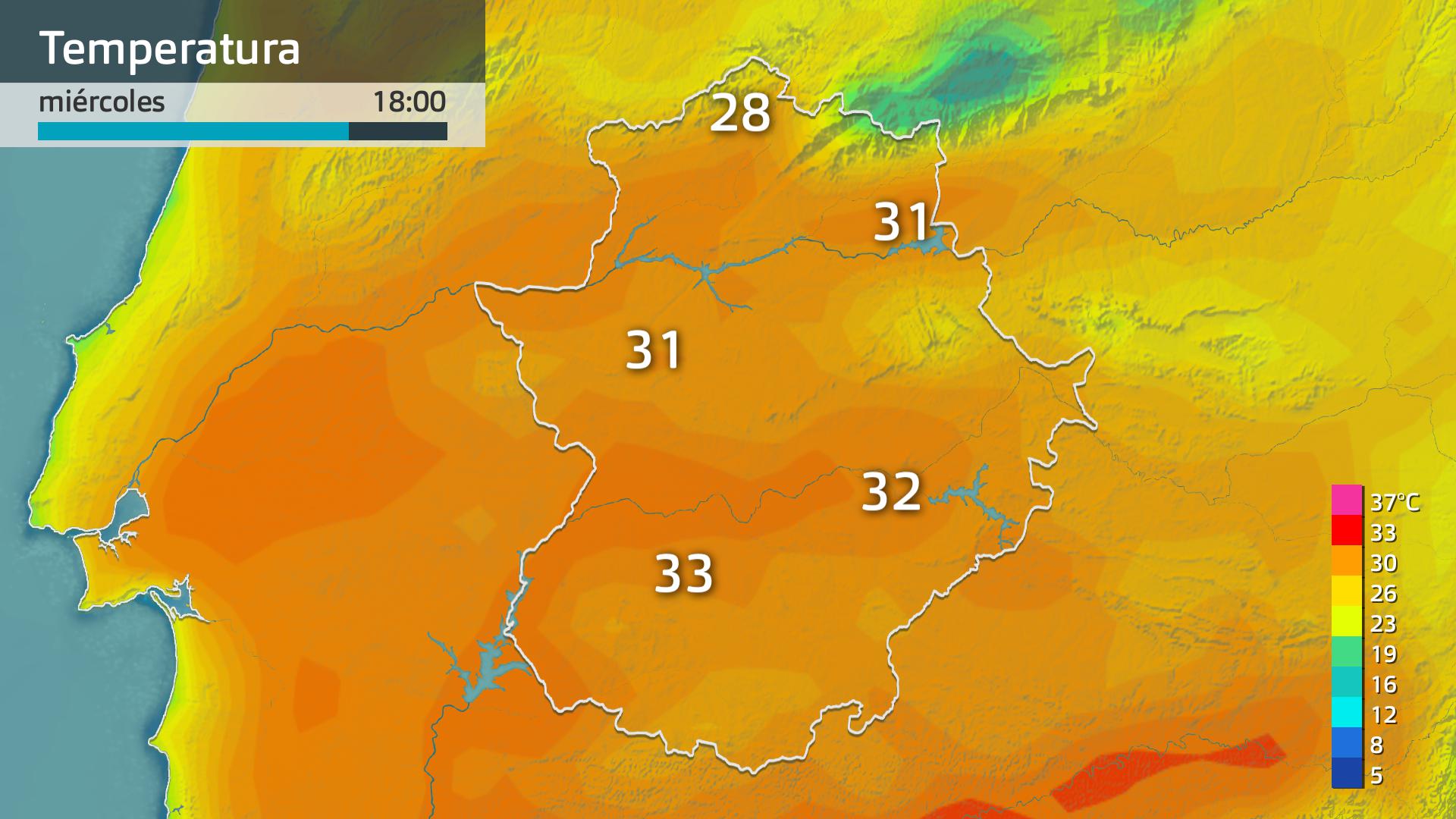 Prevision Extremadura