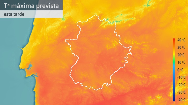 Temperatura máxima prevista para hoy viernes 1 de octubre