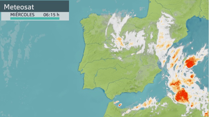 Imagen del Meteosat miércoles 22 de septiembre 6:15 h.