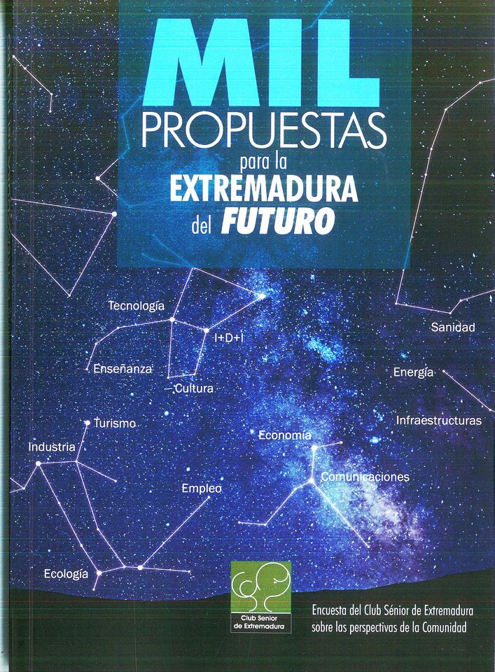 Imagen del libro "Mil propuestas para la Extremadura del futuro"