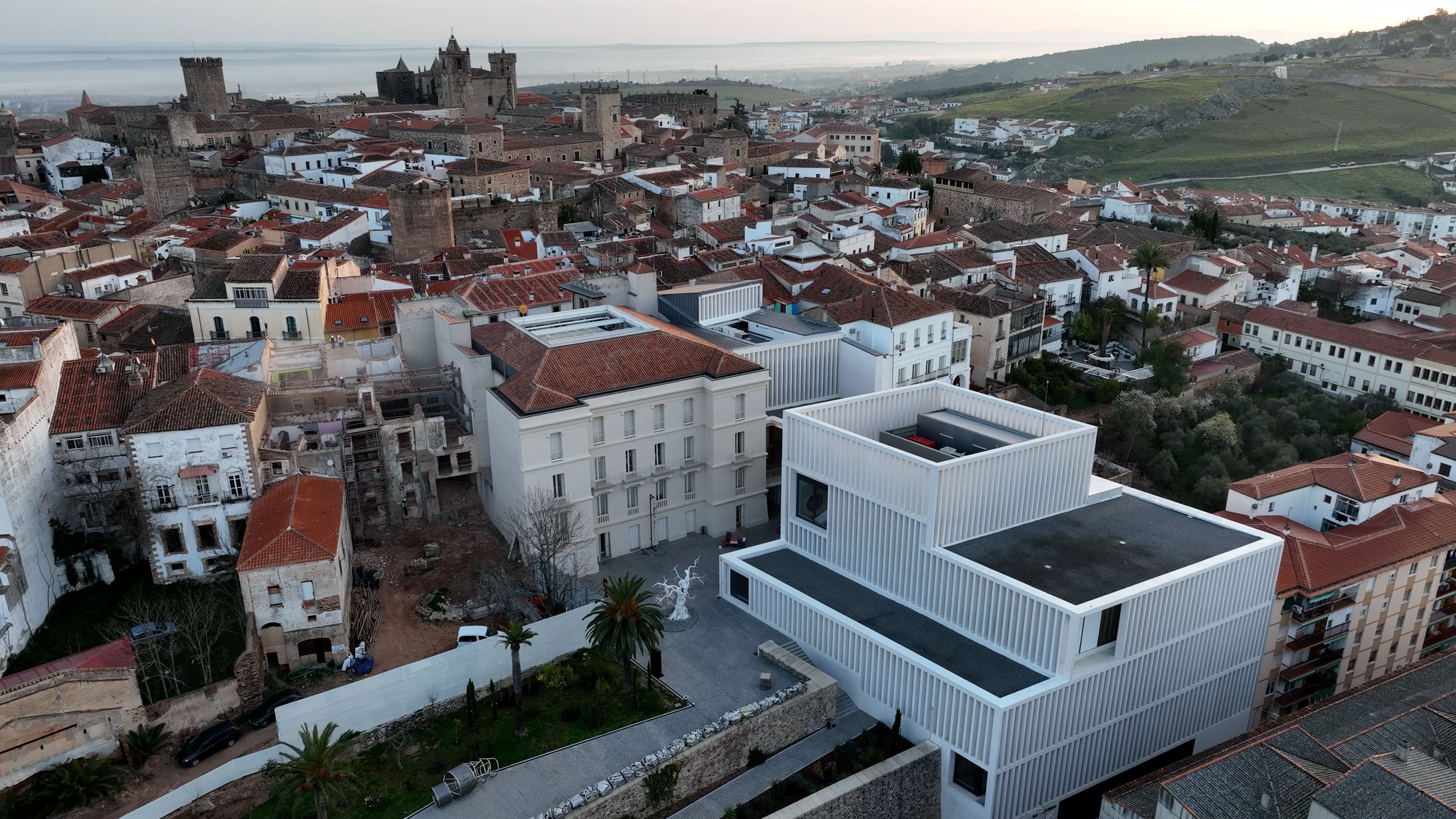 El museo, integrado en el casco antiguo de Cáceres | Morgan Crea