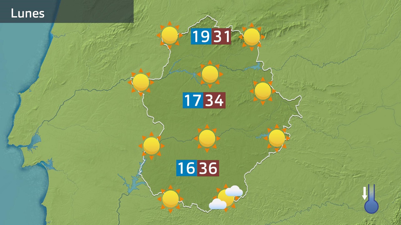 Previsión lunes