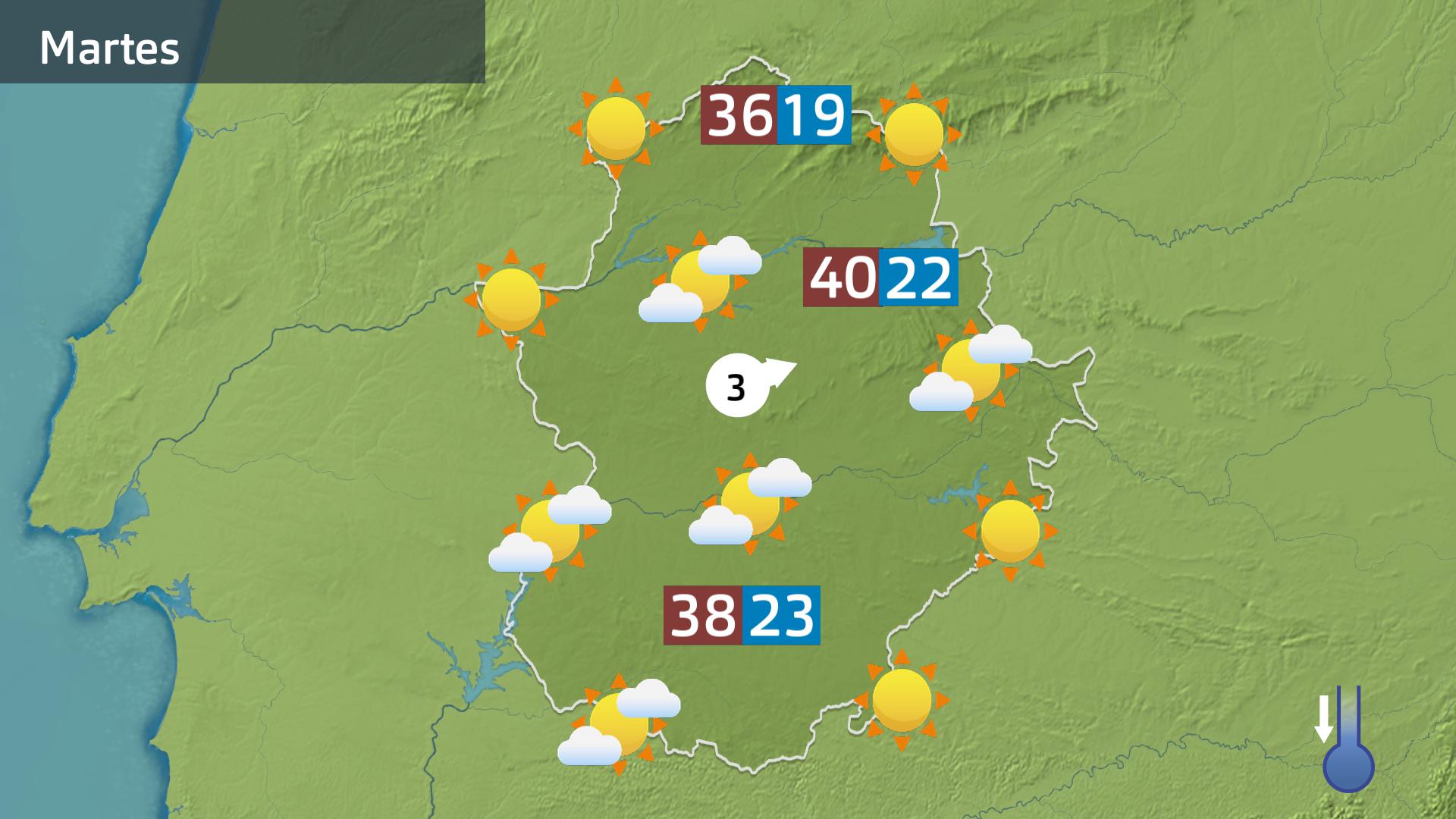 Prevision Extremadura