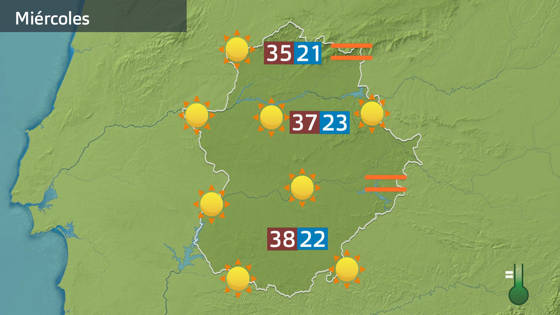 Prevision Extremadura