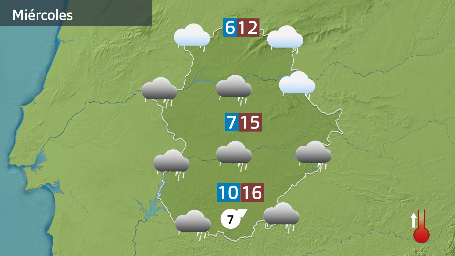 Previsión Extremadura