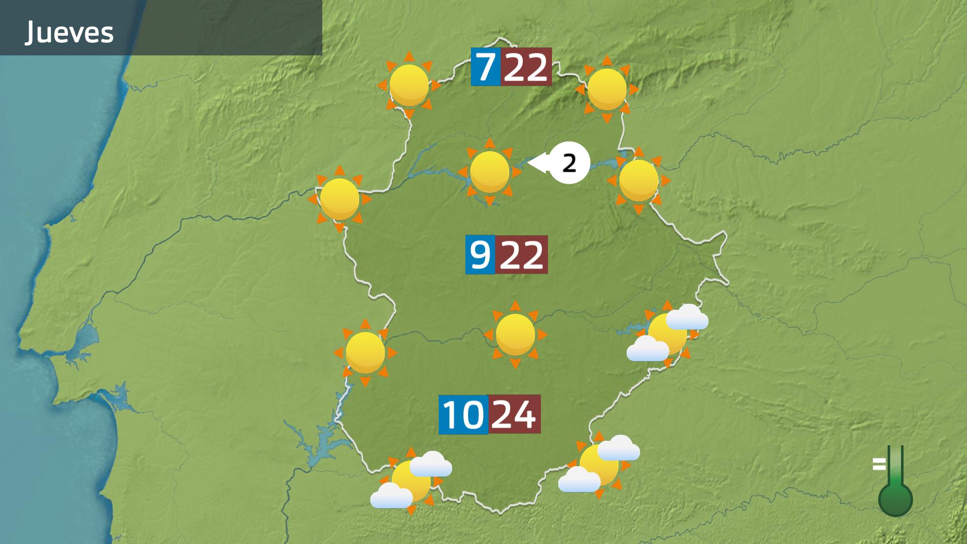 Previsión Extremadura