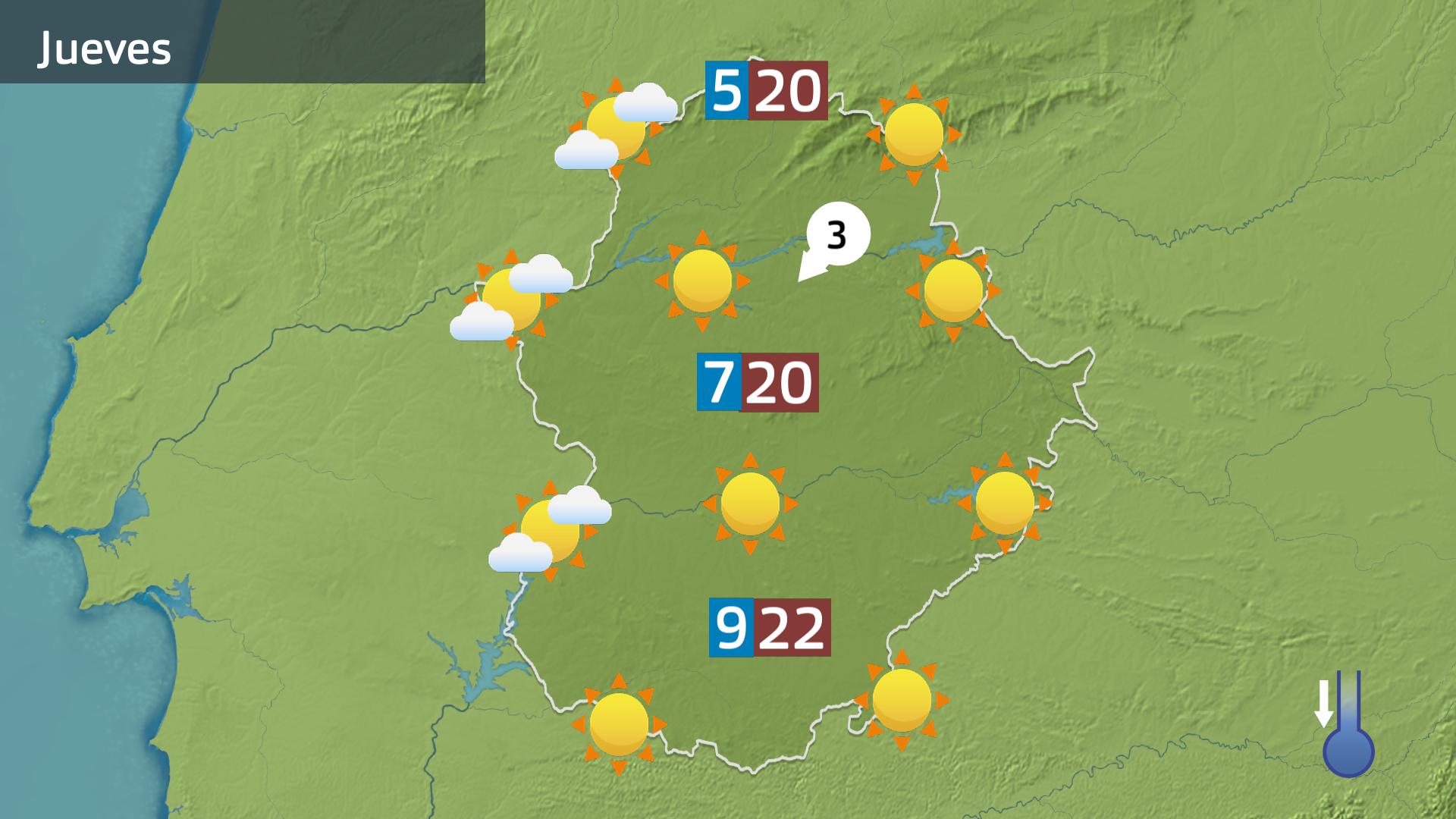 Previsión Extremadura