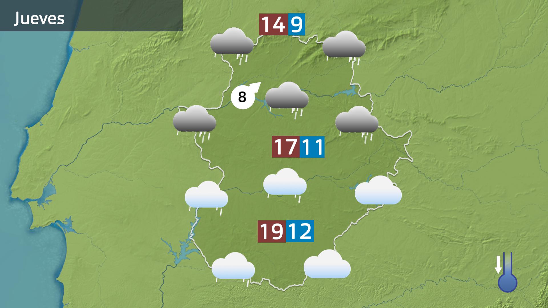 Prevision Extremadura