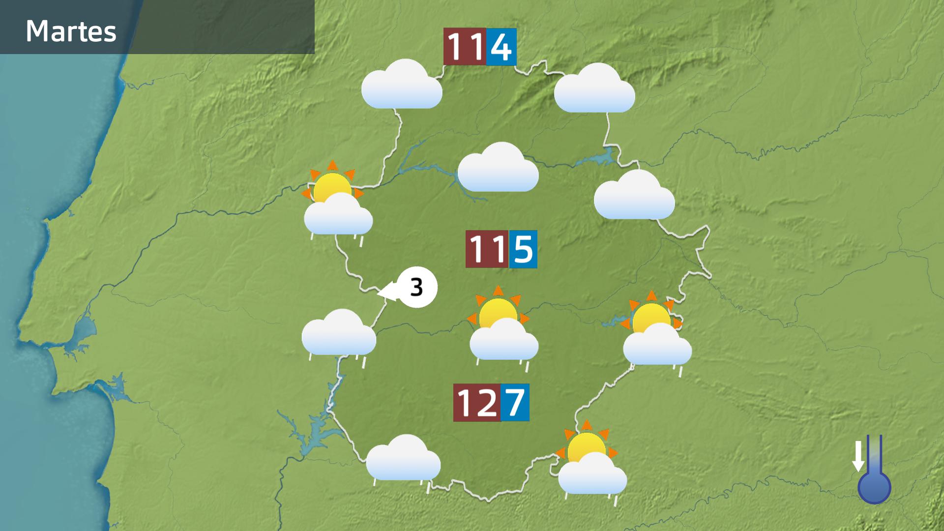 Prevision Extremadura