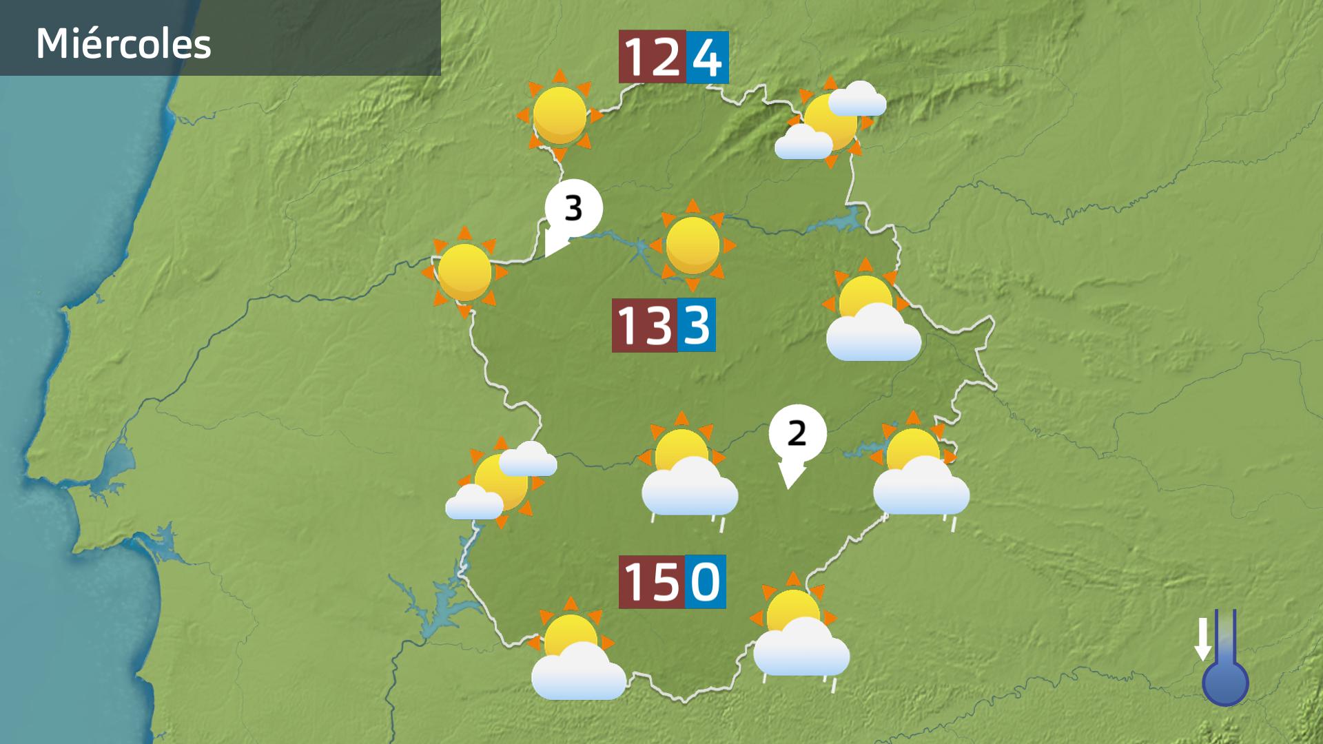 Prevision Extremadura