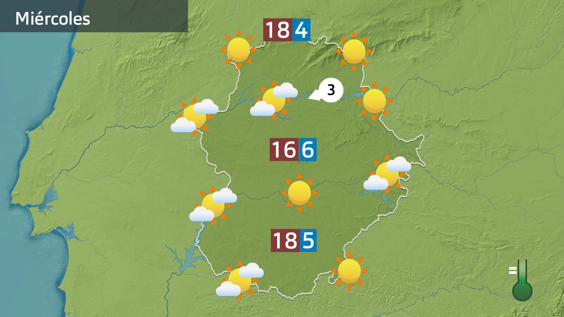 Prevision Extremadura