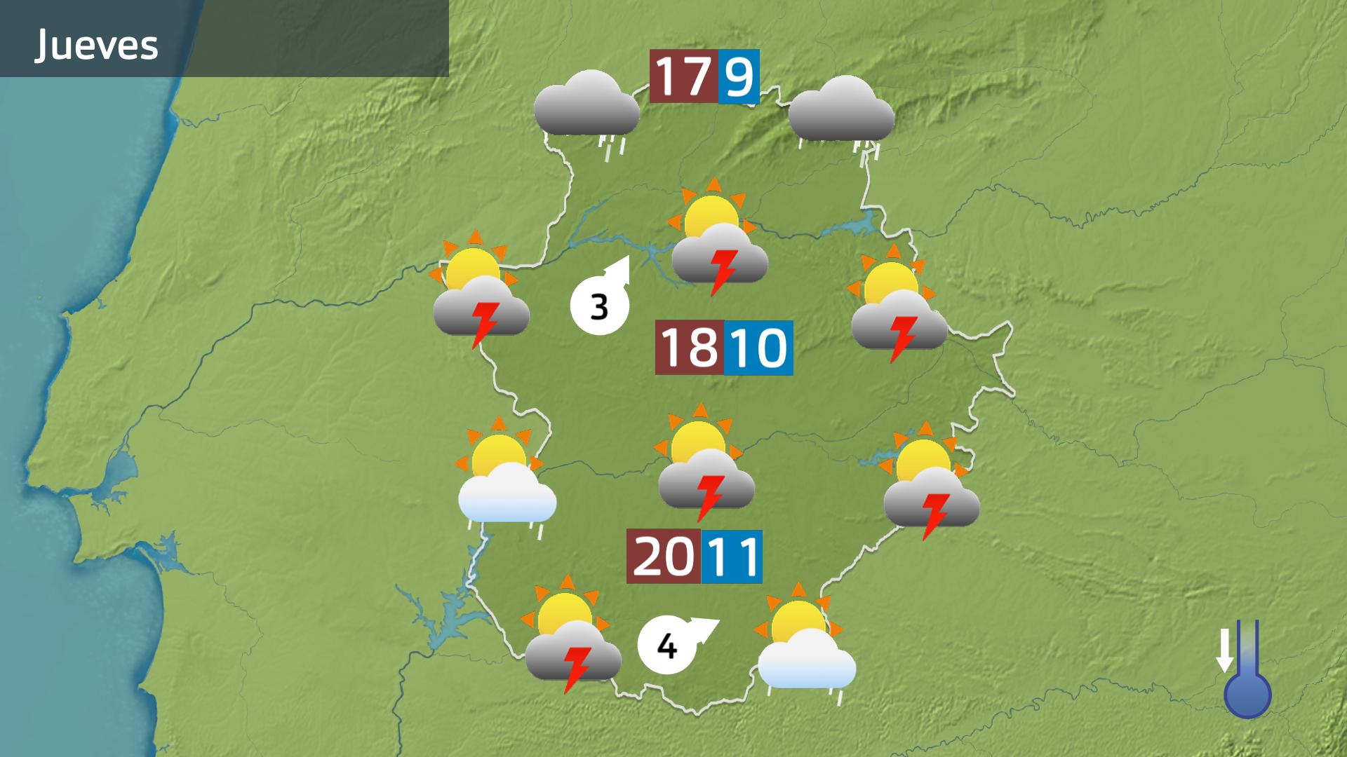 Prevision Extremadura