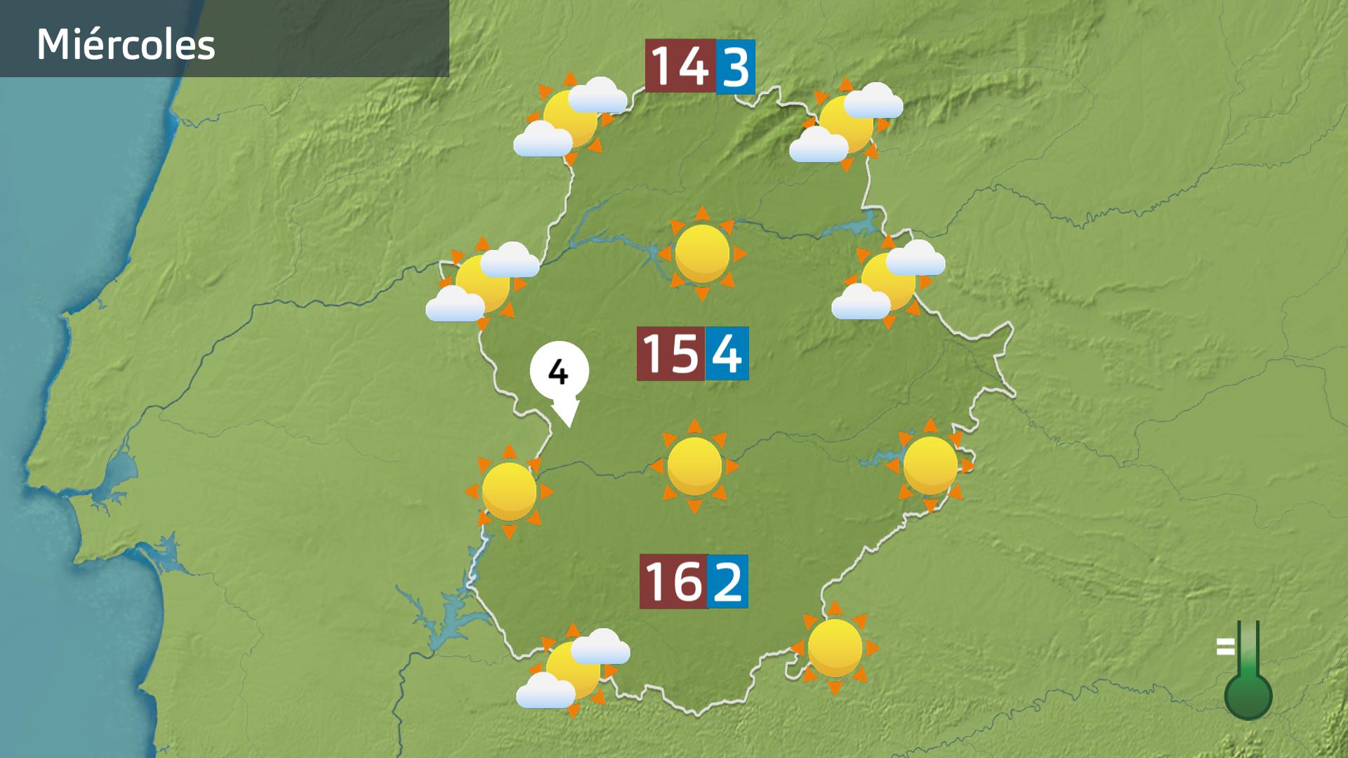 Prevision Extremadura