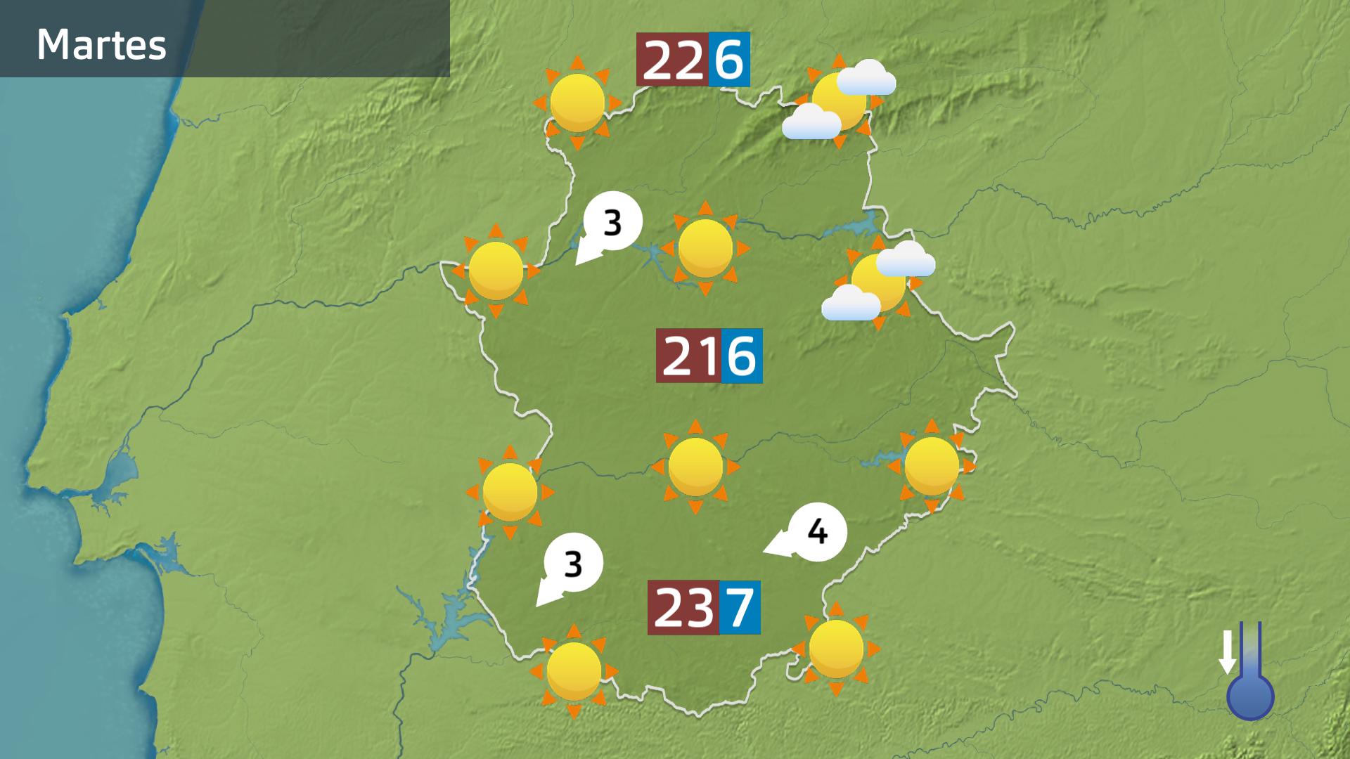 Prevision Extremadura