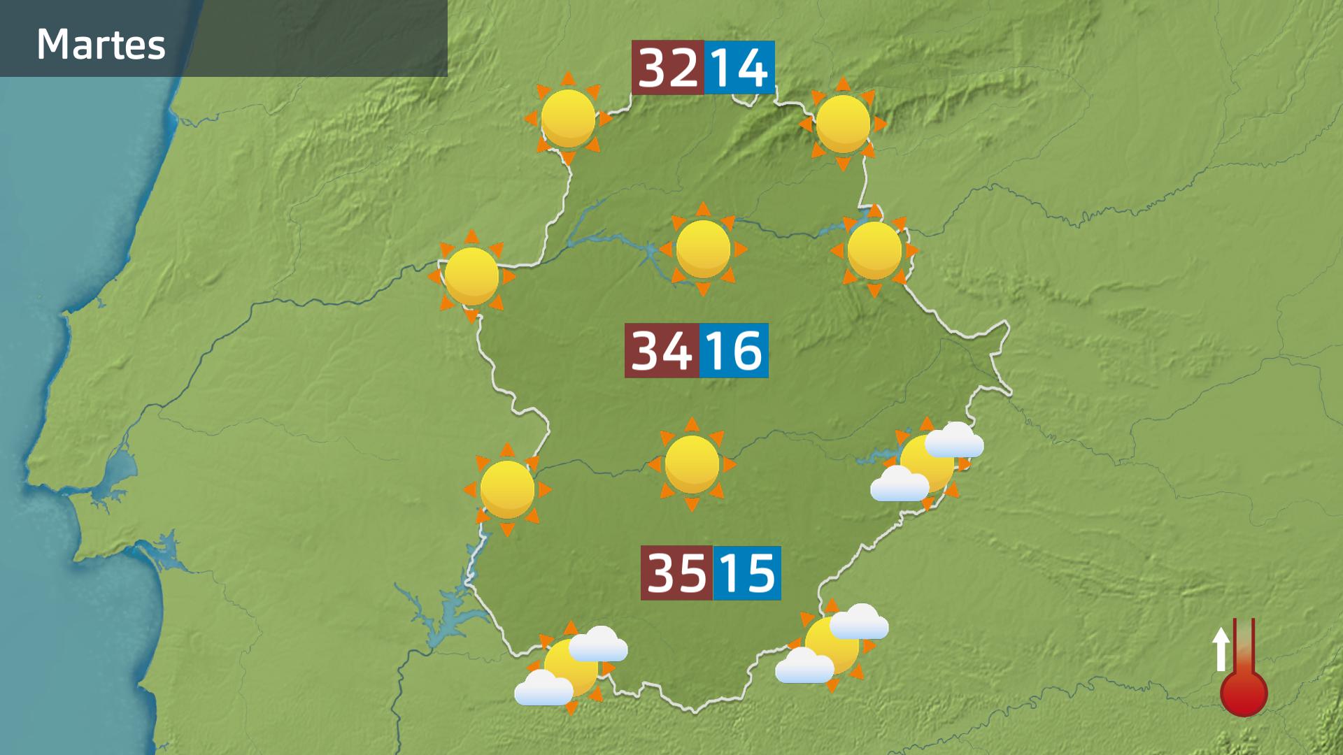 Prevision Extremadura