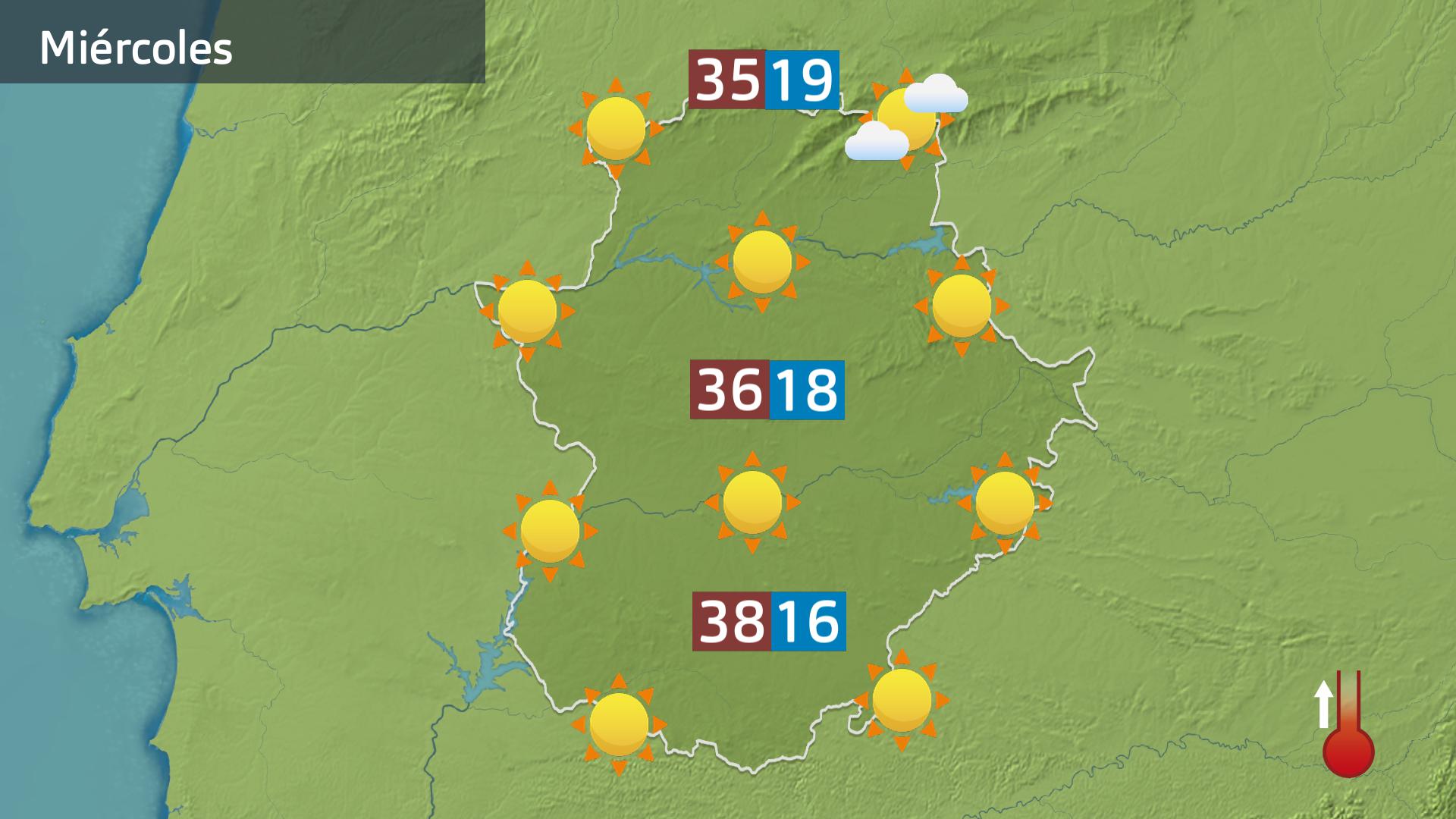 Prevision Extremadura