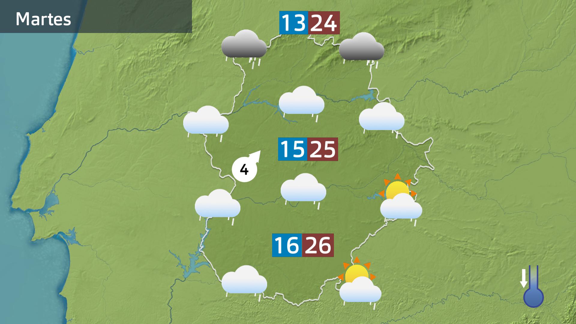 Prevision Extremadura