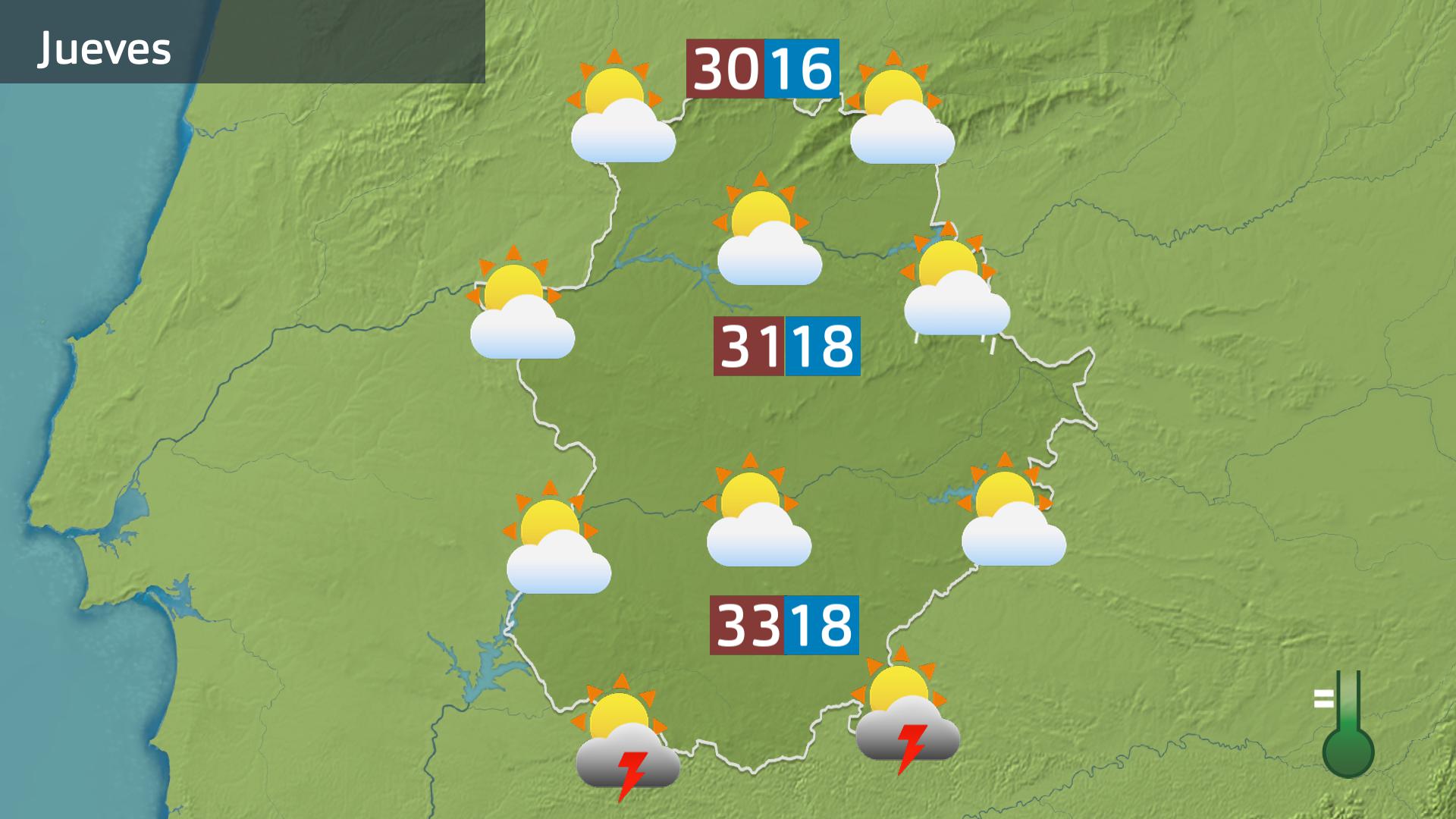 Prevision Extremadura