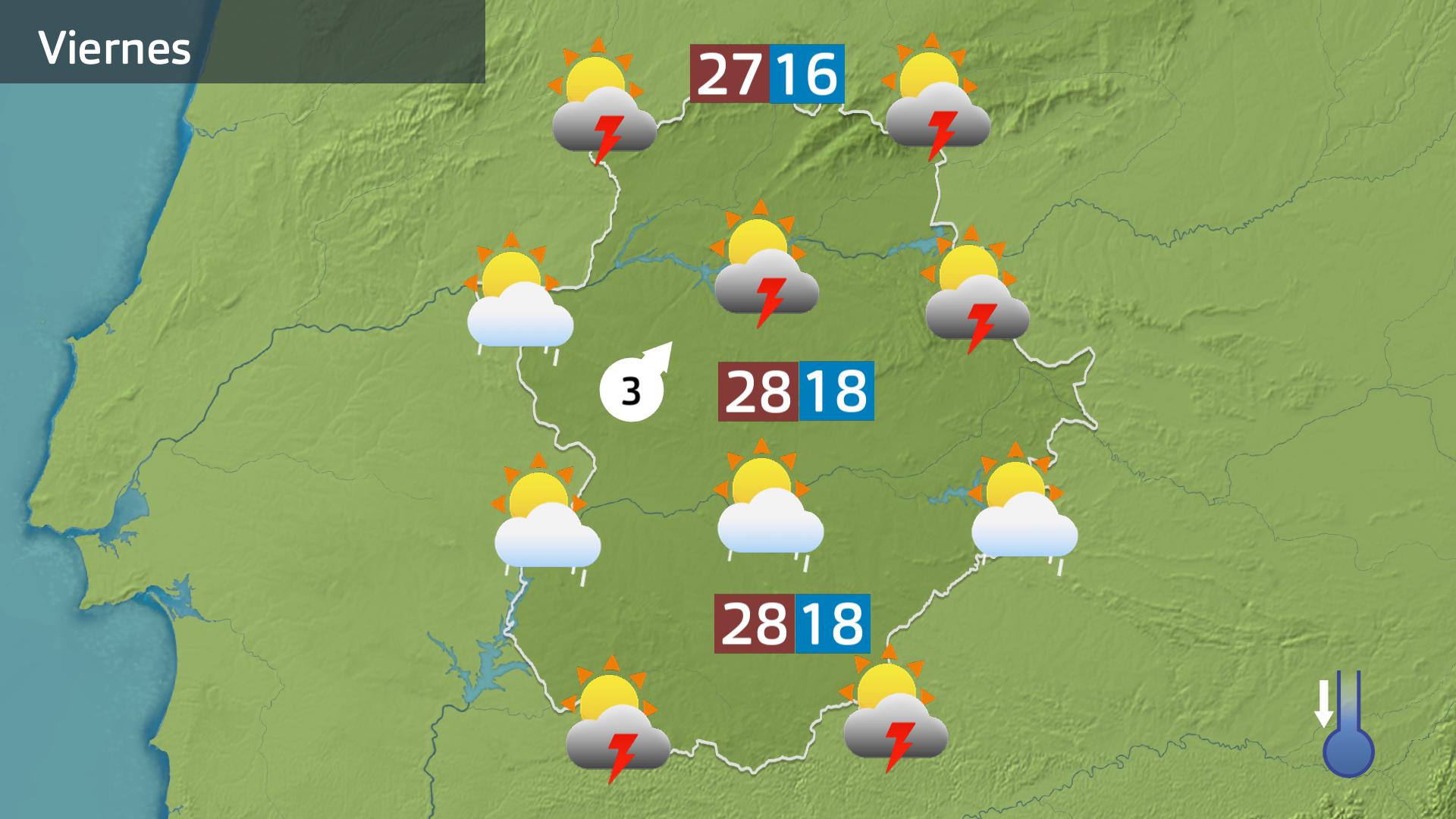 Prevision Extremadura