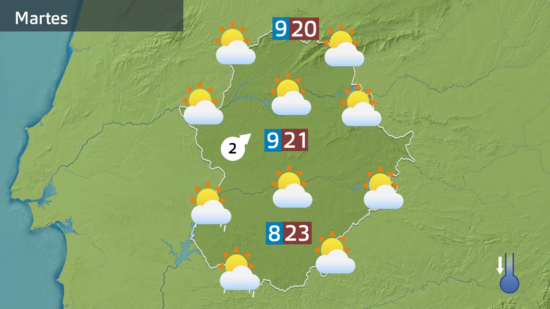 Previsión Extremadura