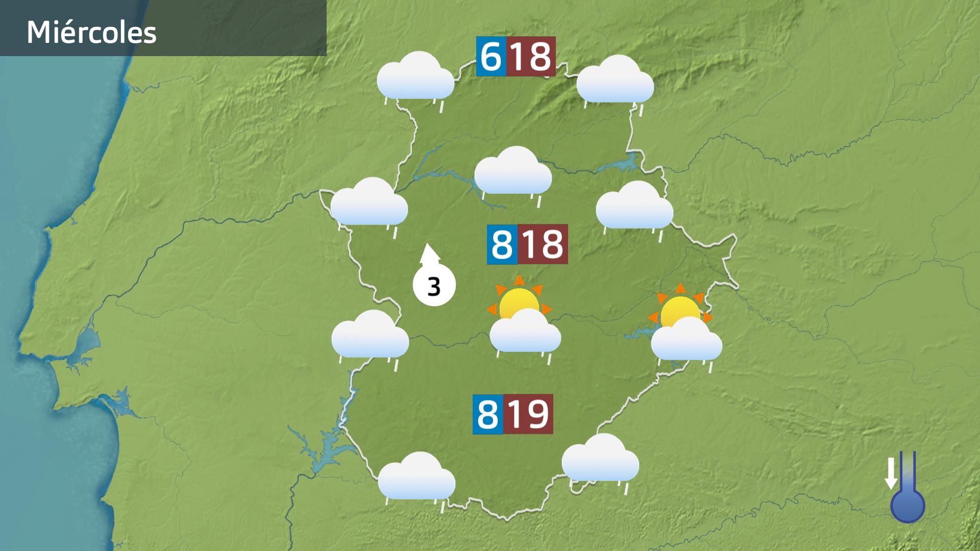 Previsión Extremadura