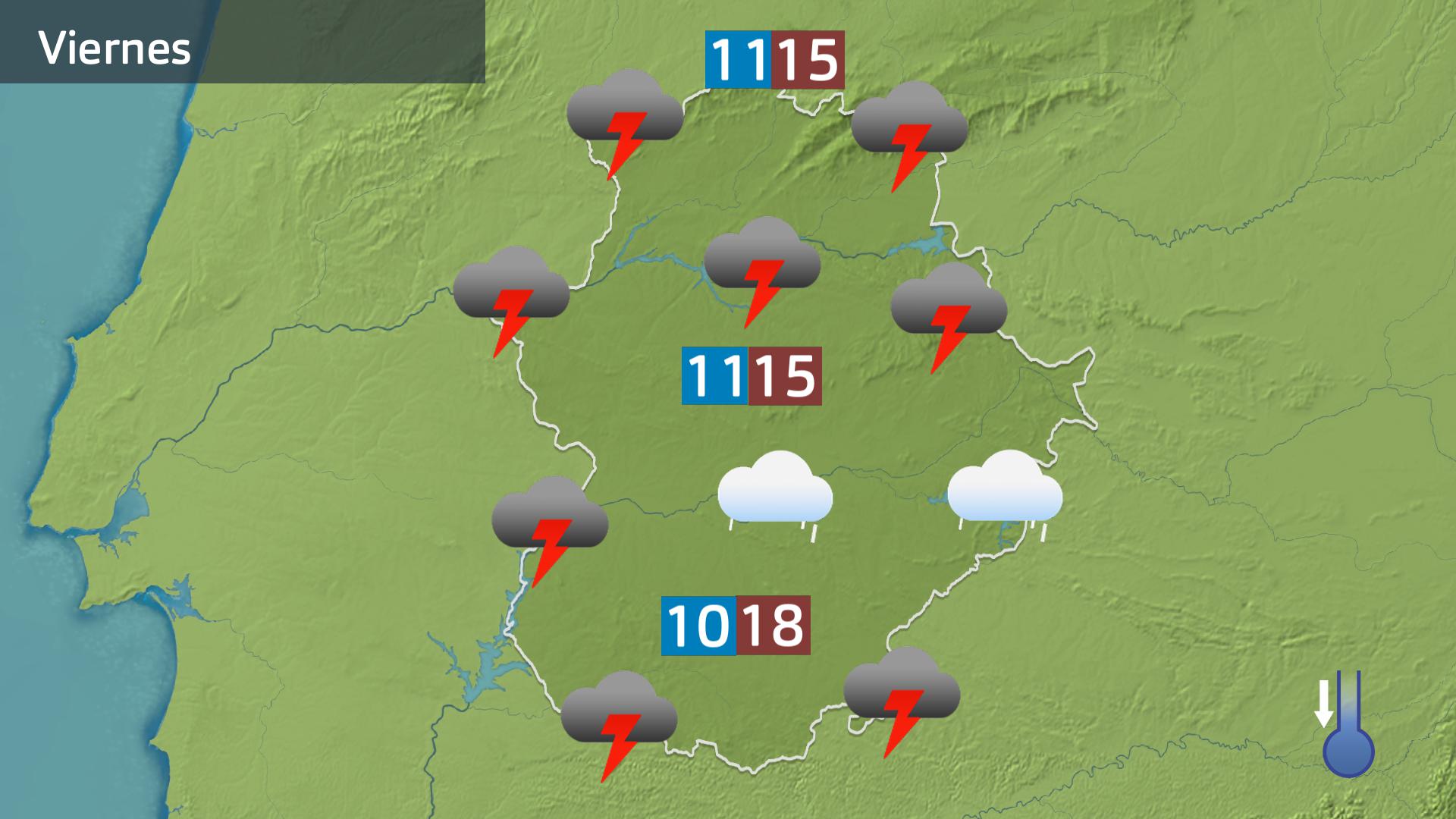 Previsión Extremadura