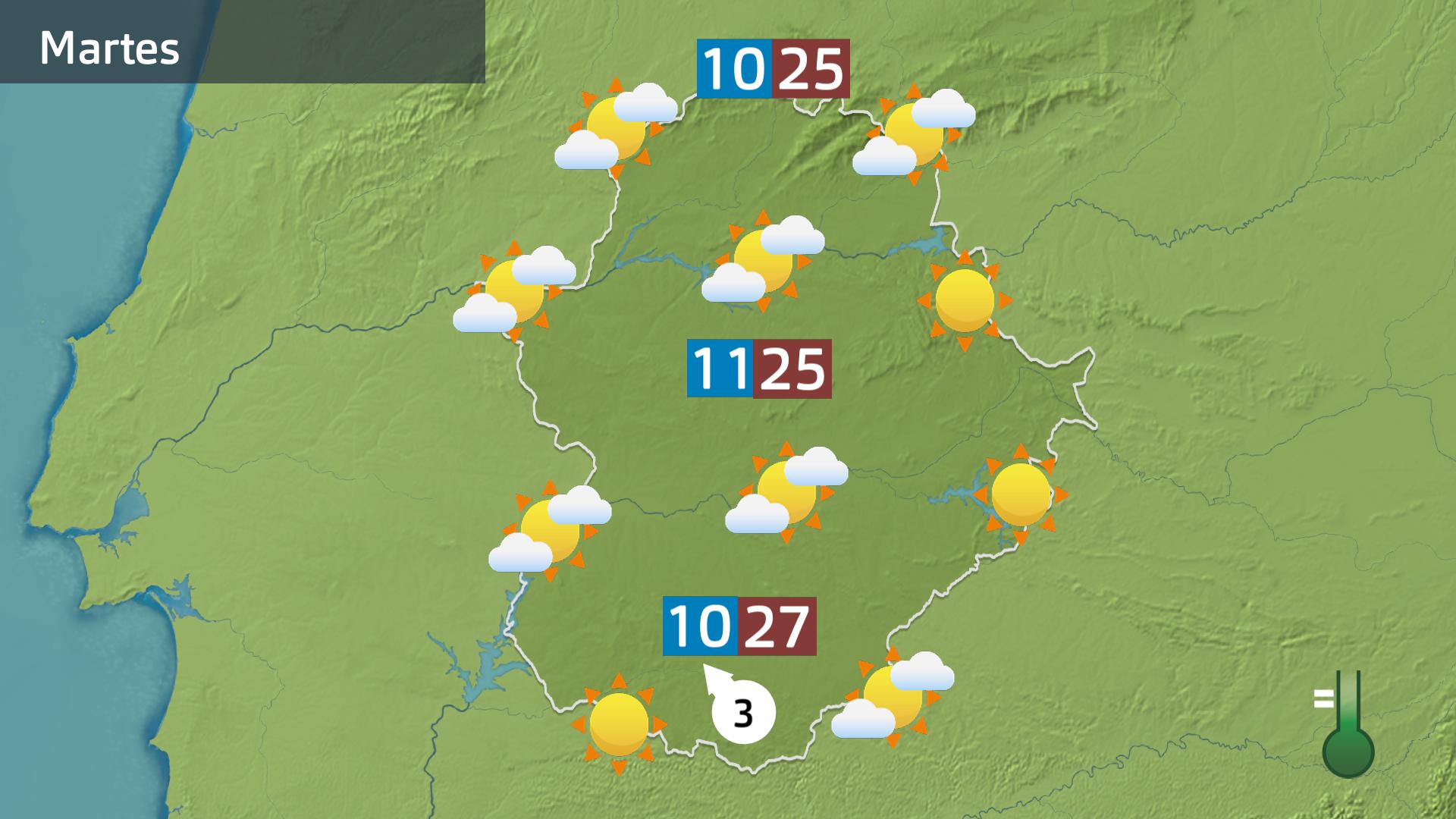 Previsión Extremadura