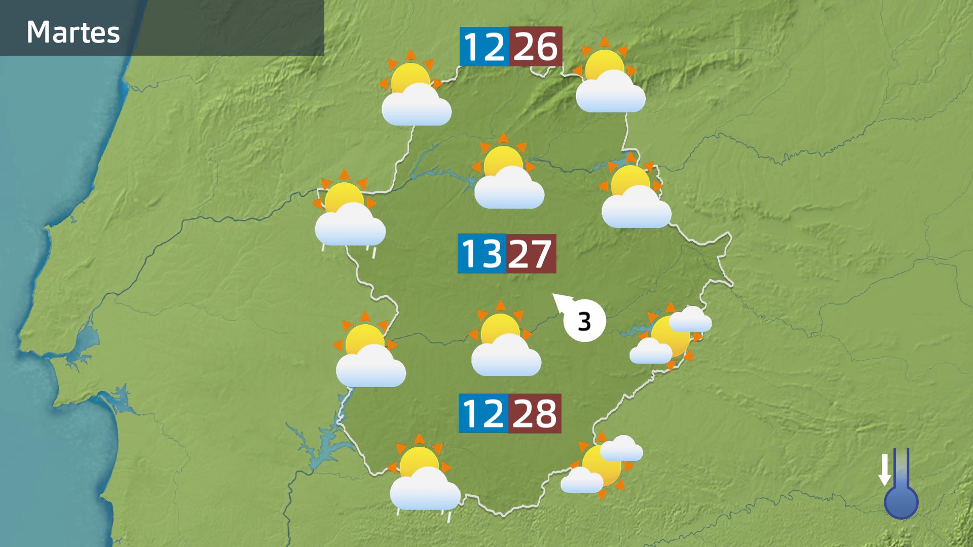 Previsión Extremadura