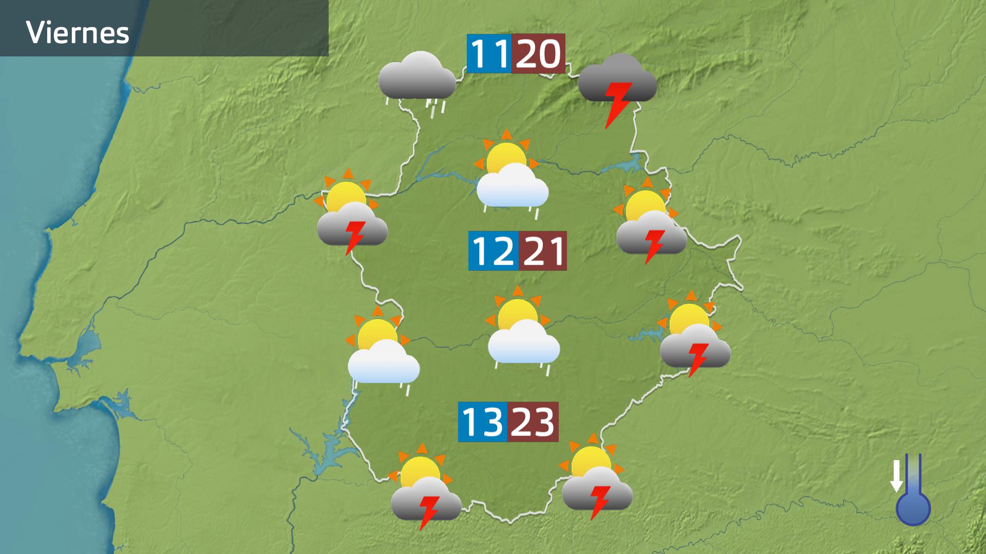 Previsión Extremadura