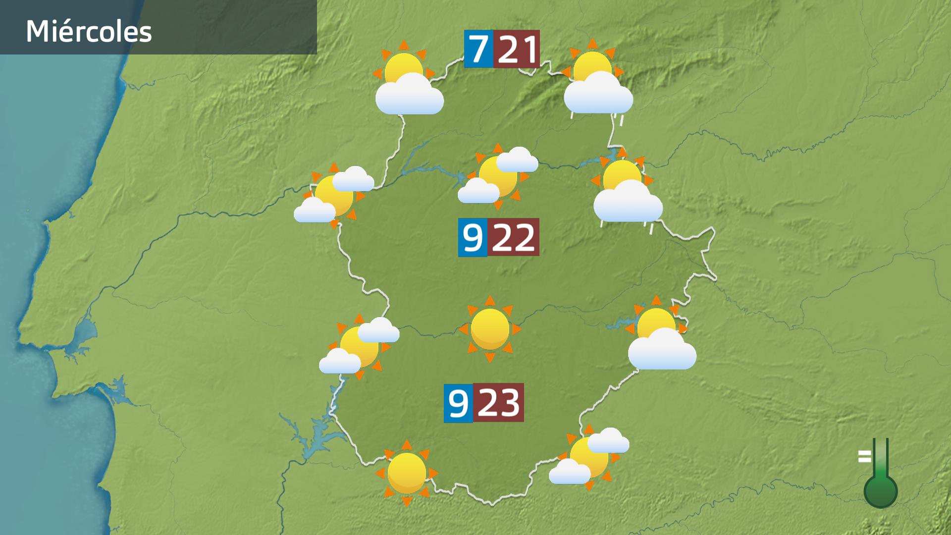 Previsión Extremadura