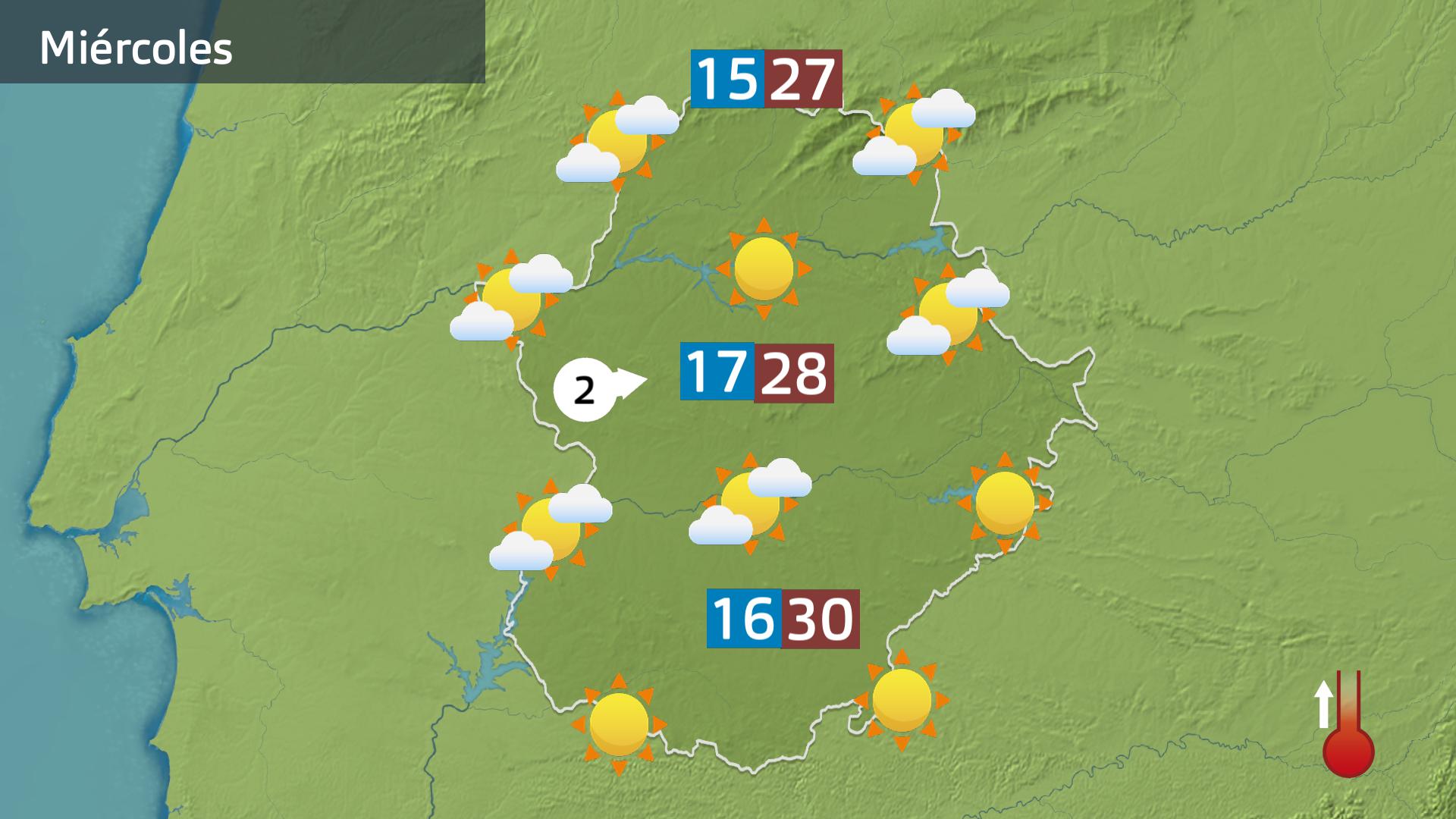 Previsión Extremadura