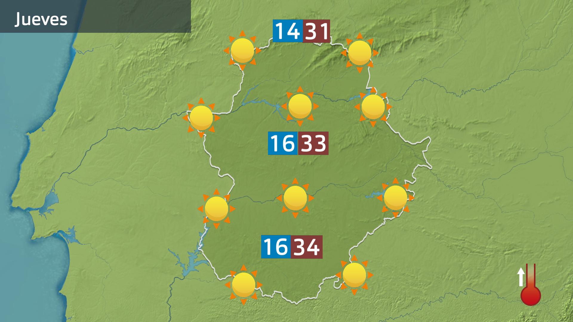Previsión Extremadura