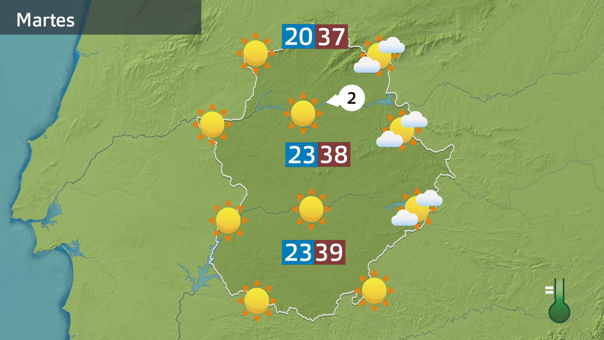 Previsión Extremadura