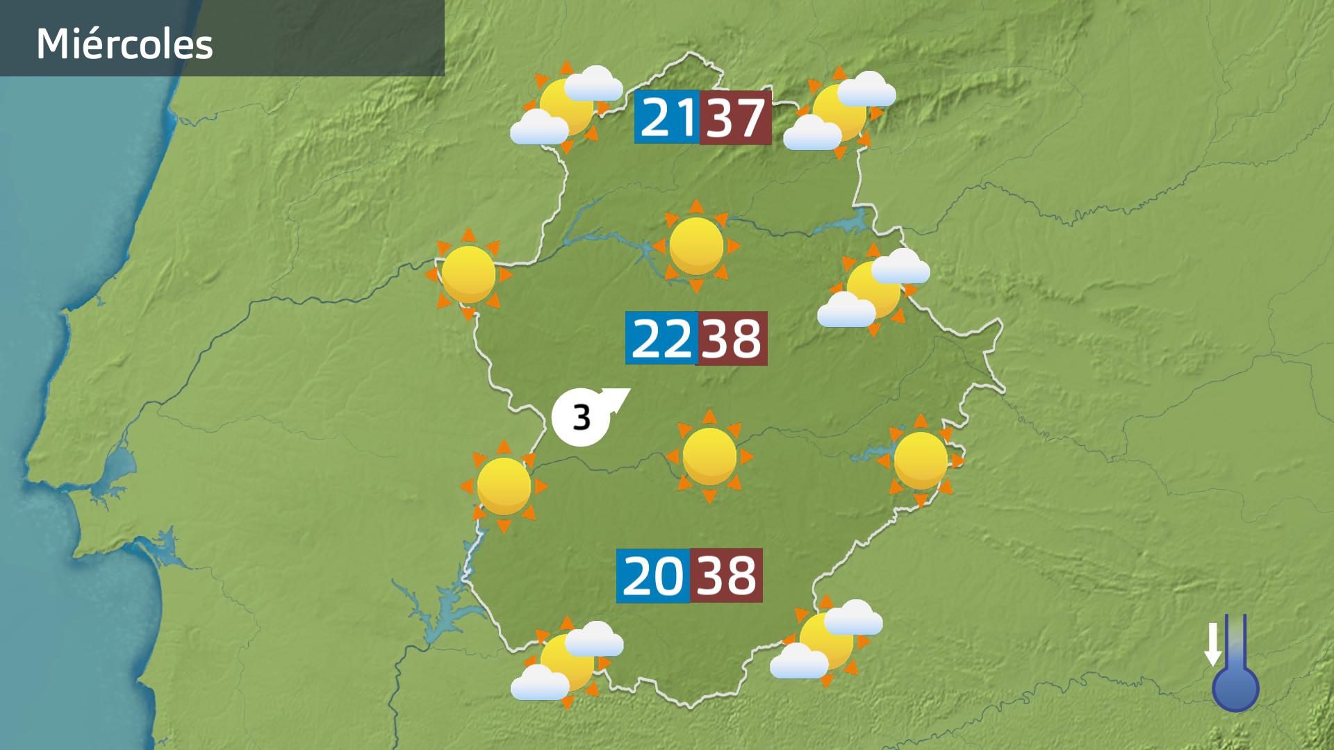 Previsión Extremadura