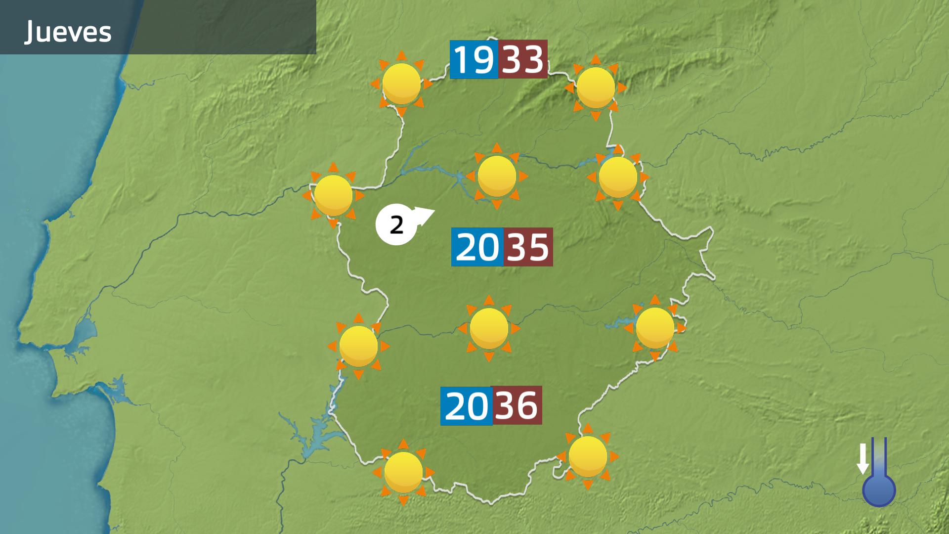Previsión Extremadura