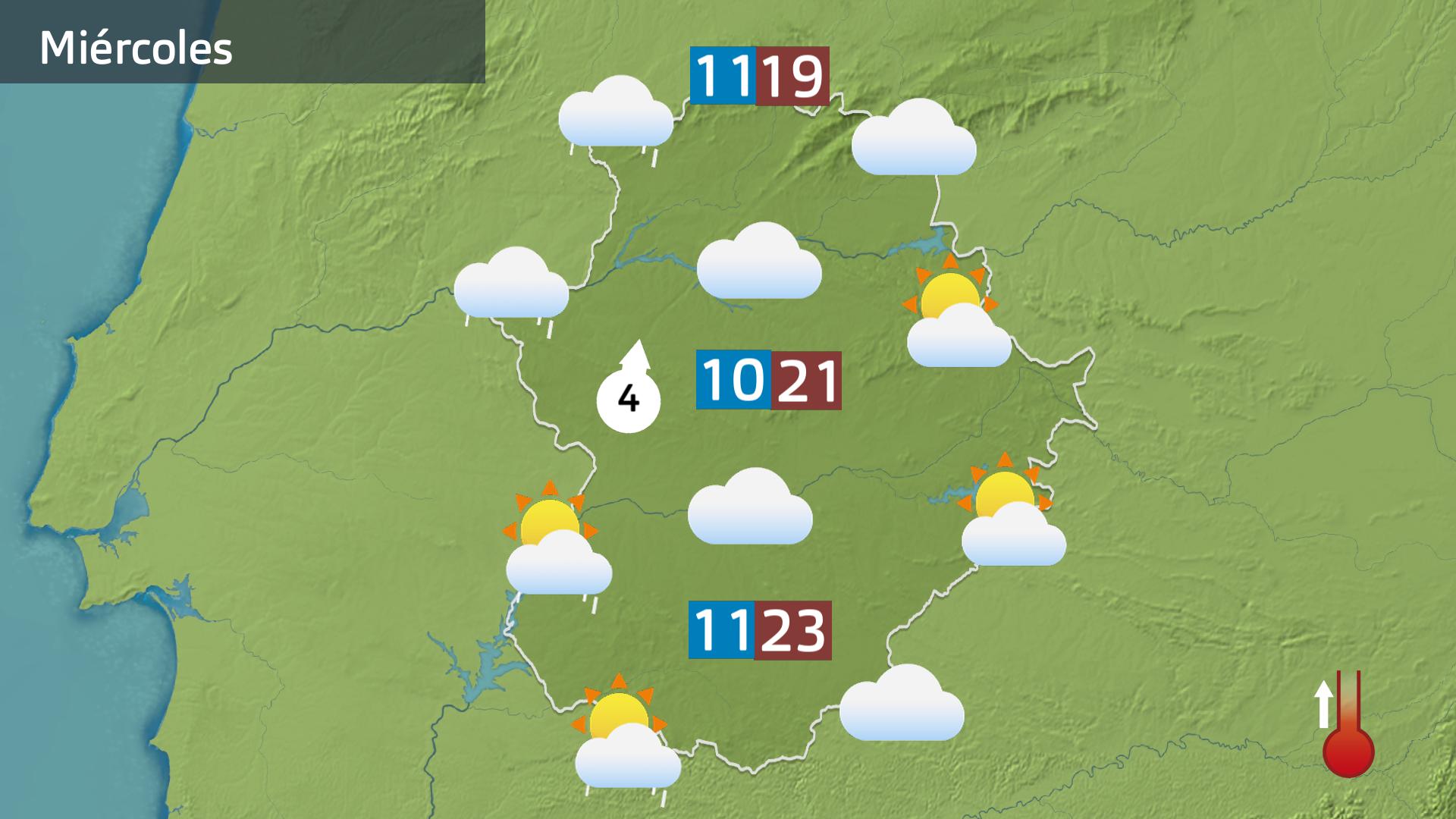 Previsión Extremadura